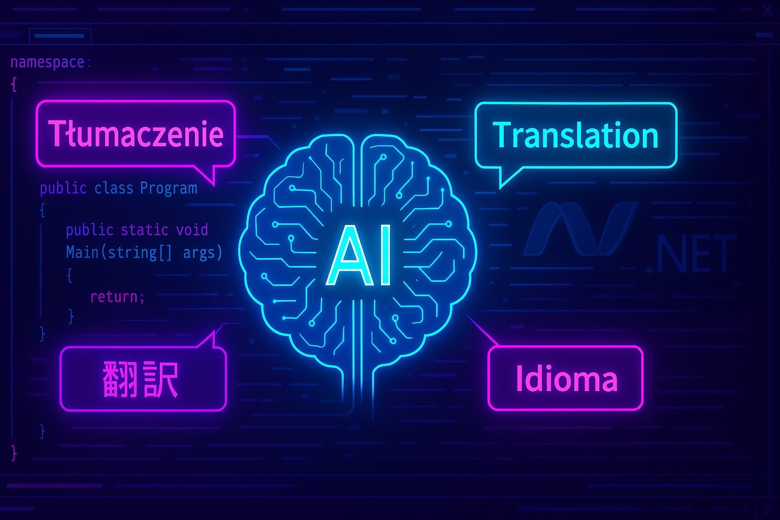 Tłumaczenia tekstu w .NET z Azure AI