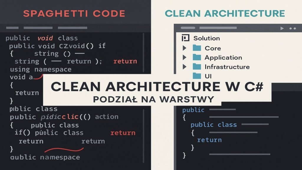 Refaktoring do Clean Architecture w C# – Podział na Warstwy(Krok po Kroku)