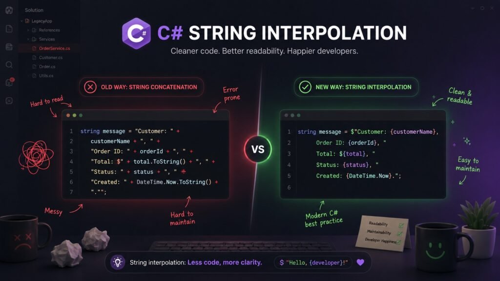 Interpolacja stringów