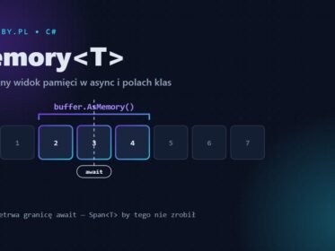 Memory w C# — praca na pamięci bez alokacji, grafika