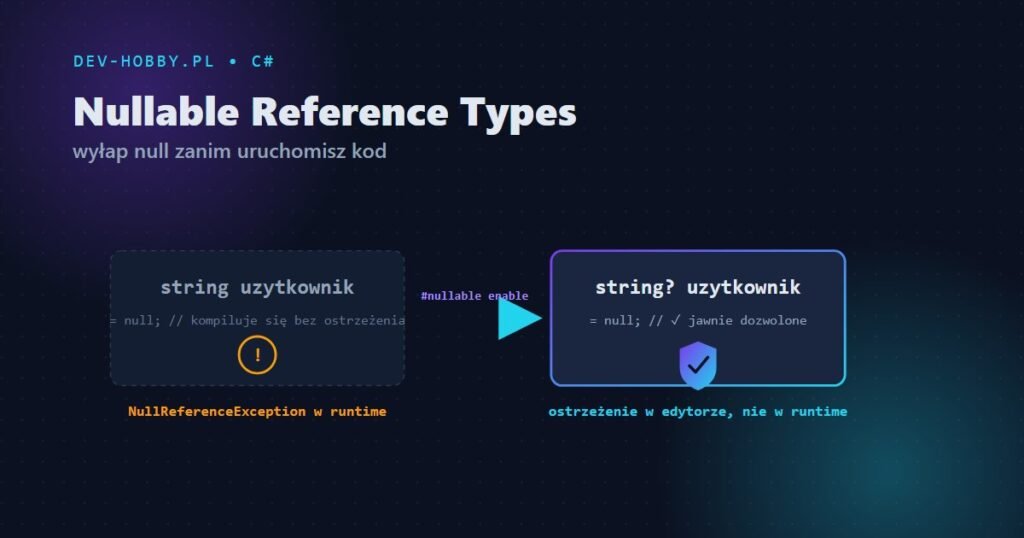 Nullable Reference Types w C# — grafika