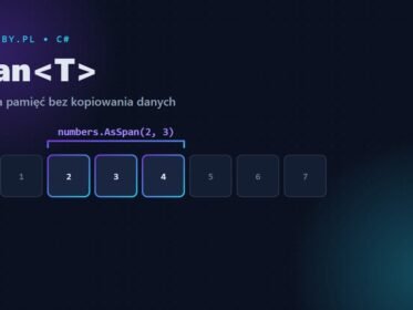 Span w C# — praca na wycinkach pamięci, grafika