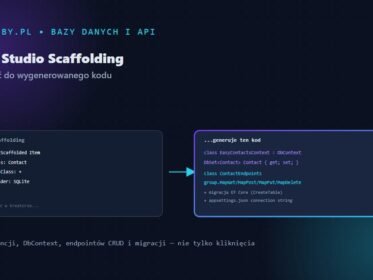 Scaffolding w Visual Studio — generowanie kodu, grafika